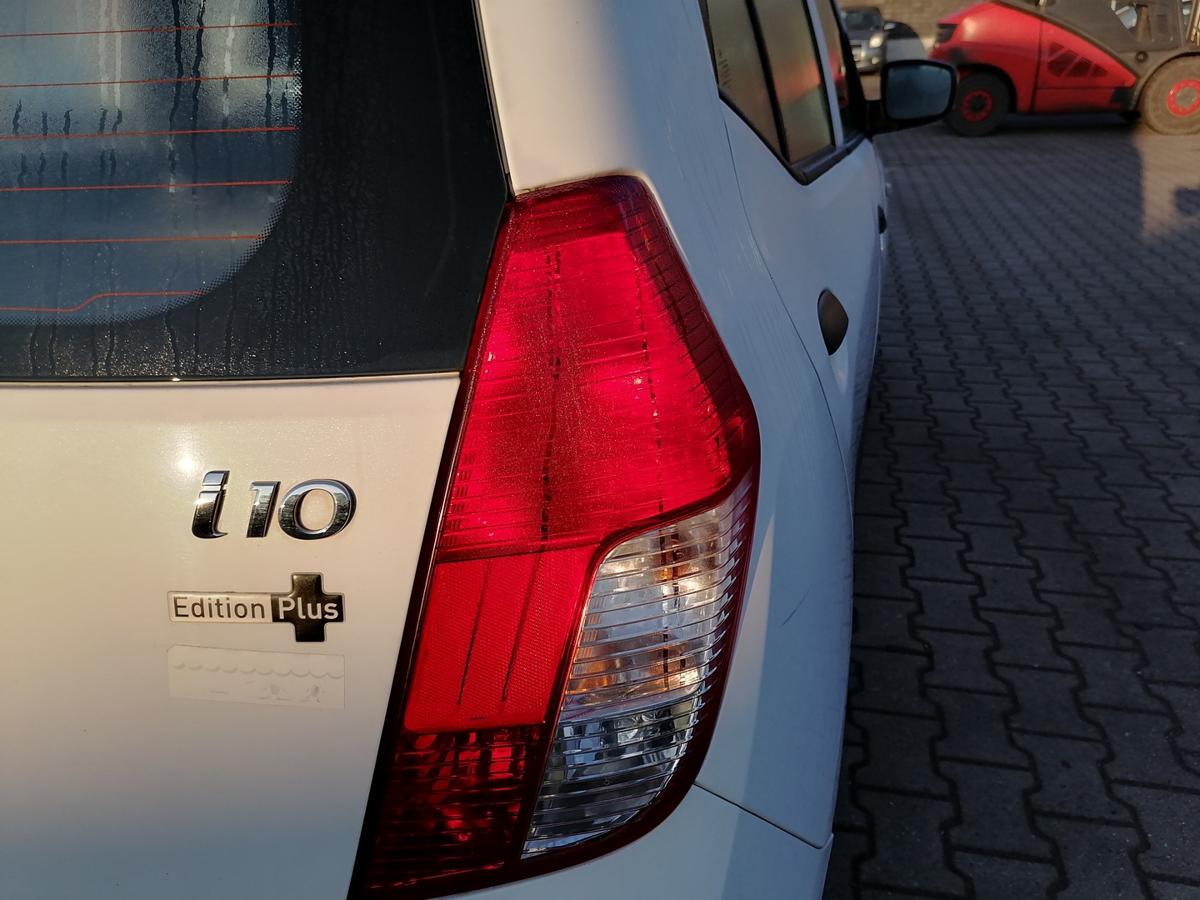 Hyundai I10 PA original R&uuml;ckllicht R&uuml;ckleuchte Schlussleuchte rechts Bj.2010